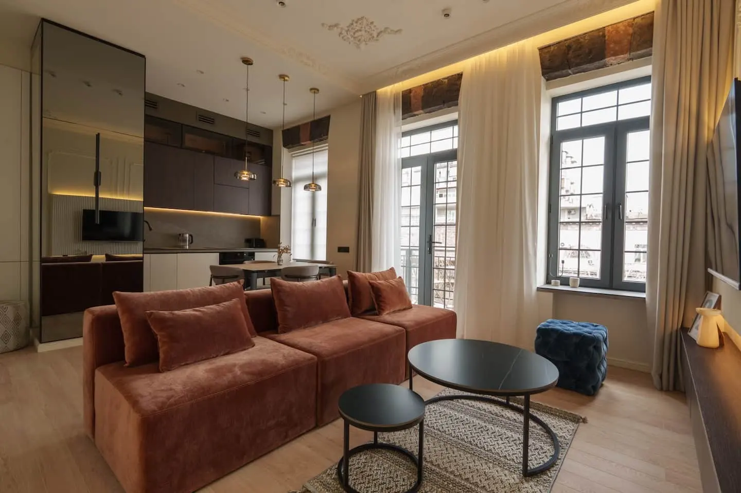 Luxury apartment on Mashtots ave - Balcony A/C